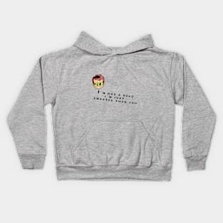 nerd head or maybe not v2 Kids Hoodie